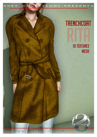 SHEY - Rita Ladies Trench Coat