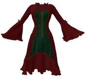 Bell Sleeve Xmas Dress