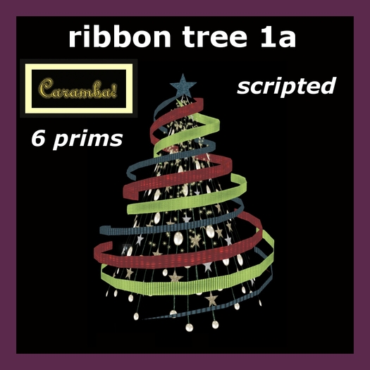 Christmas ribbon tree 1a - scripted