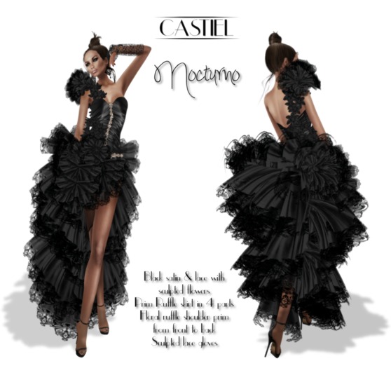 CASTIEL Nocturno Gown BOX