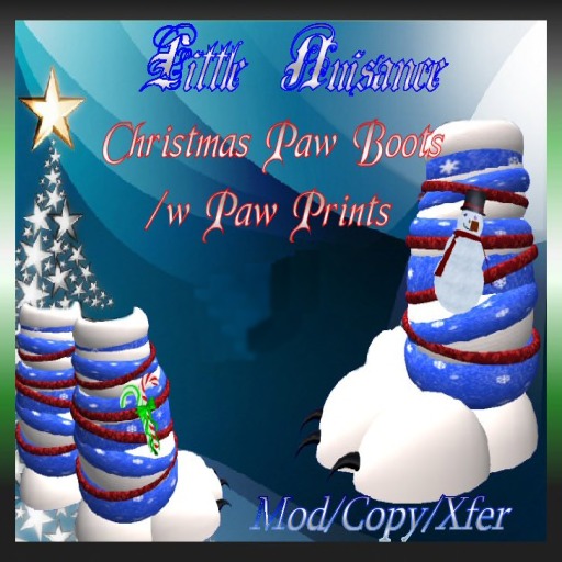 Little Nuisance:Christmas Paw Boot