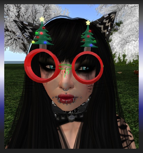 Little Nuisance:Dork Christmas Glasses