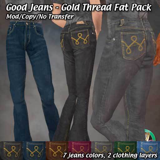 R(S)W - Good Jeans: Gold Thread Fat pack