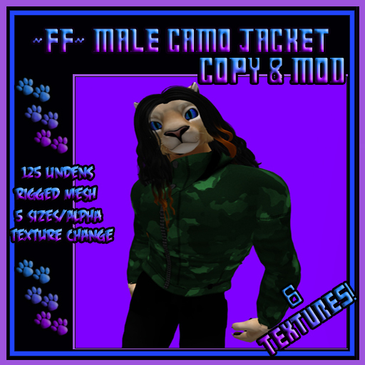 ~FF~ Male Camo Jacket DEMO