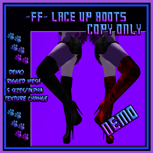 ~FF~ Lace Up Boots
