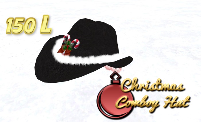Christmas hat black