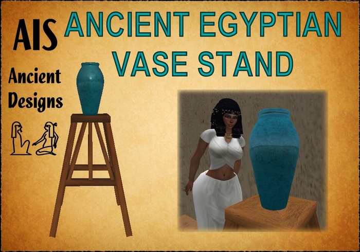 Egyptian Vase stand
