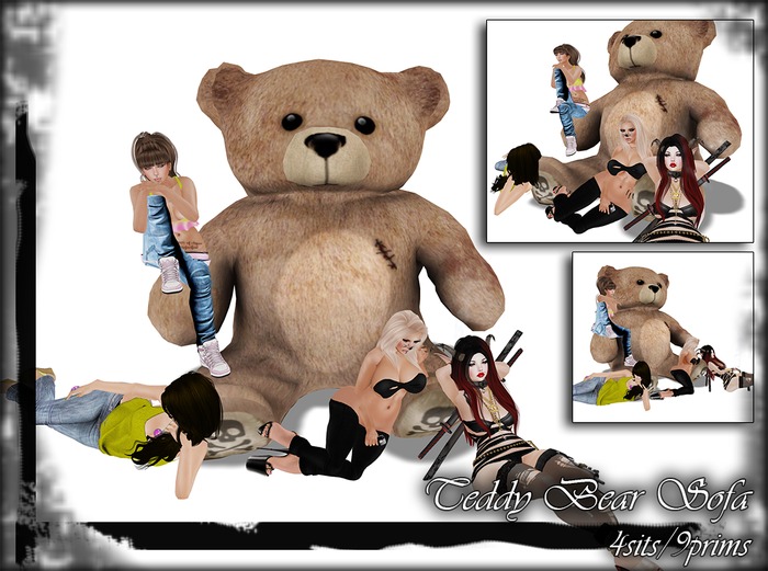 dl:: Teddy Bear Sofa