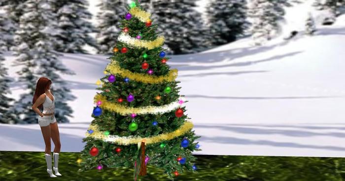 Gold Twinkling Tree