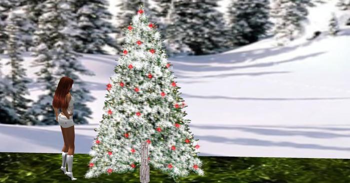 Red Twinkling Tree