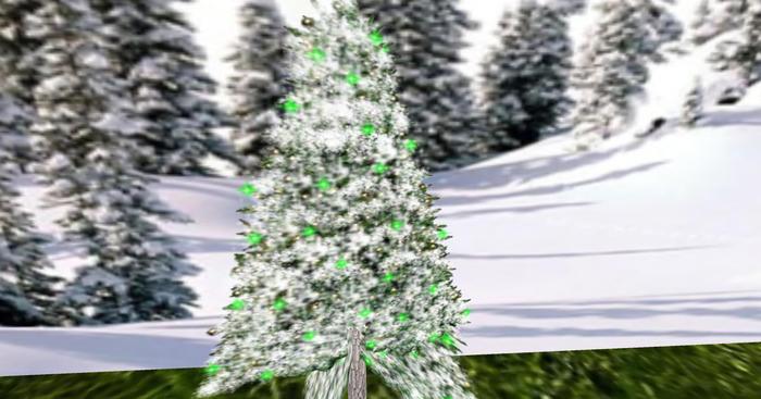 Green Twinkling C Tree