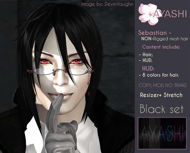 [^.^Ayashi^.^] Sebastian-Black set