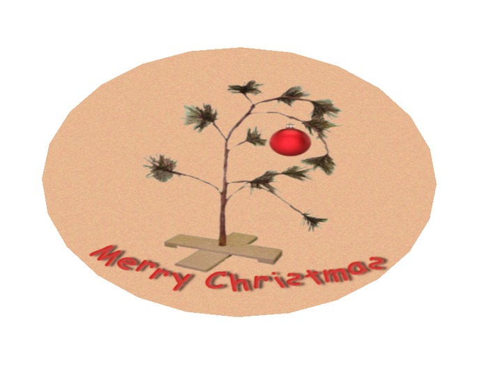 Rug - Charlie Brown Christmas Tree