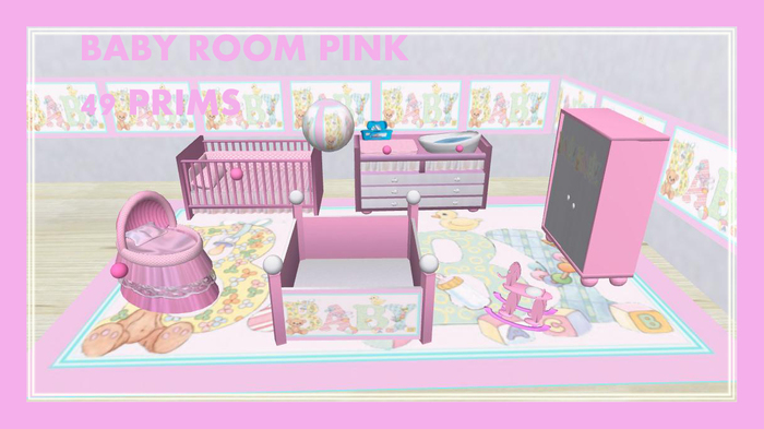 BABY ROOM PINK (transfer)