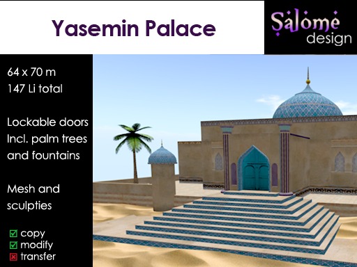 Yasemin Palace Sales Box