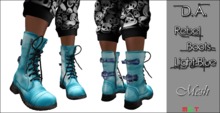 D.A. Rebel Boots Light Blue