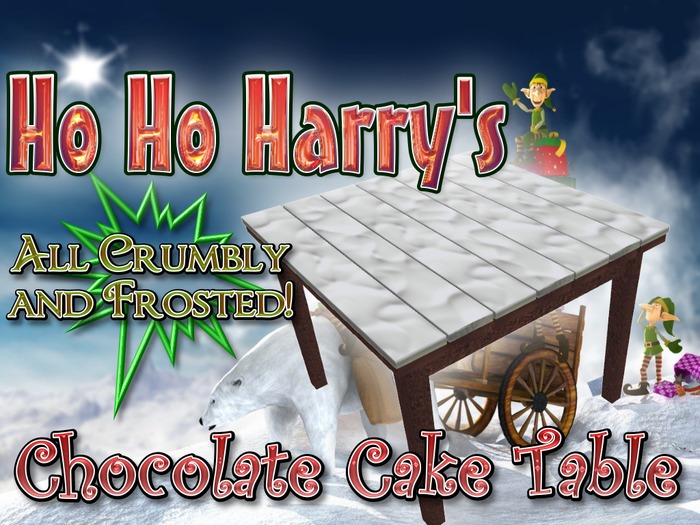 Ho Ho Harry's Chocolate Cake Table