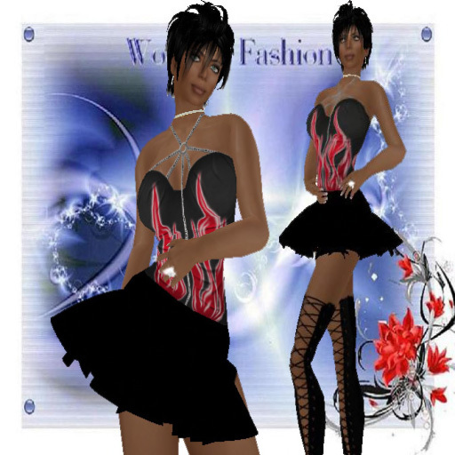 Women's Red Flame **