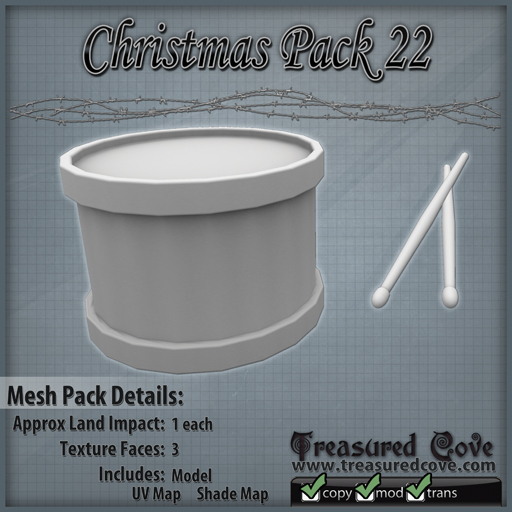 -TC- Christmas Pack 22 Mesh 50% Discount!!