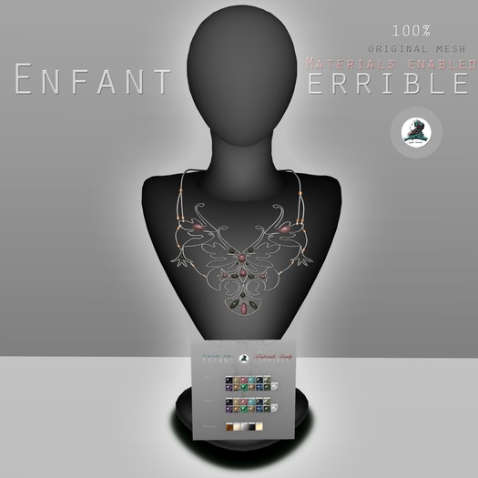 .Enfant Terrible. Chloes Collier silver