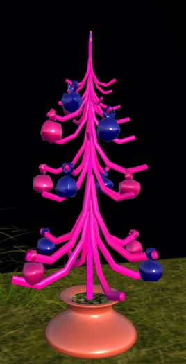 XMASS TREE purple