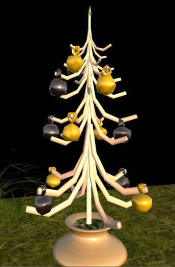 XMASS TREE white