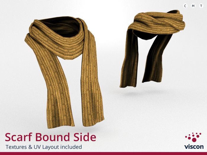 *viscon* Mesh Scarf Bound Side