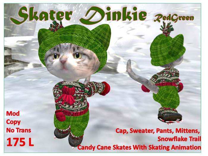 Skater Dinkie Boy RedGreen