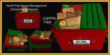 North Pole Waste Management Dumpster