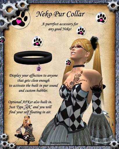 Altya's neko pur collar