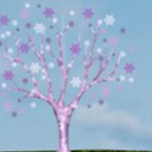 Winter Tree Pink