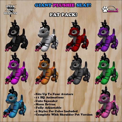 DSD / RAAWR BIG BOX OF PLUSHIES