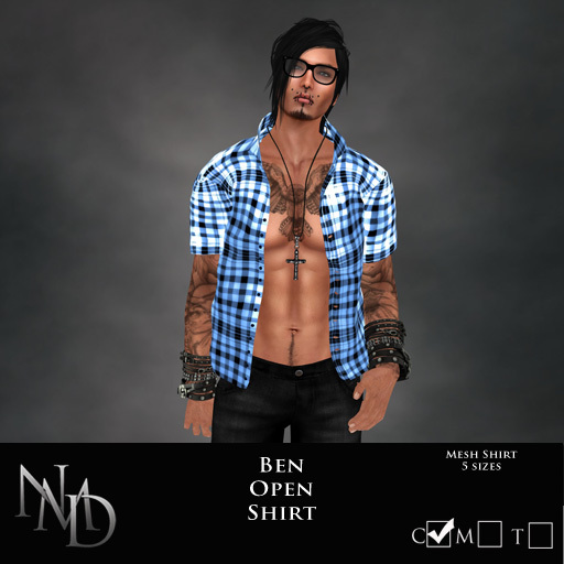.:[NMD]:. Ben Shirt Box Blue