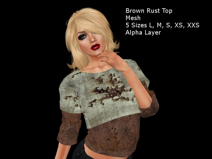 Duo T Shirt Brown Rust