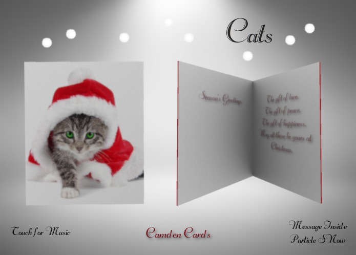 CC - Christmas Card 2 - Cats