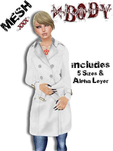 xbody coat ~white~