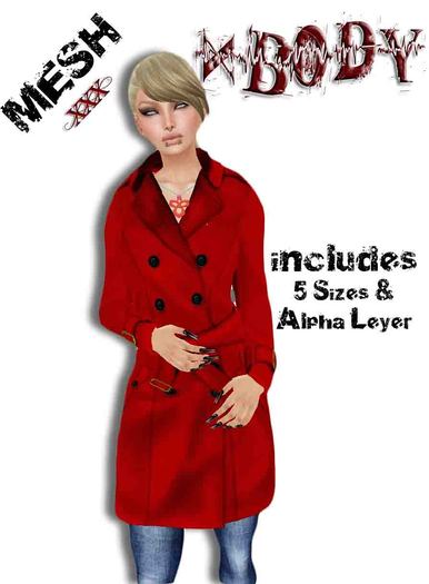 xbody coat ~red~