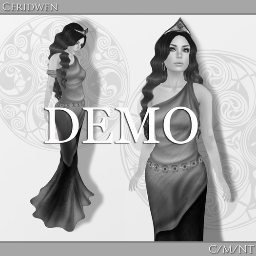 *EC* Ceridwen Gown - DEMO