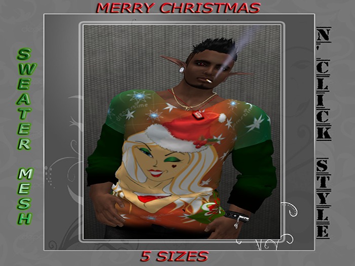 "n'Click Style" Sweat Mesh Xmas Men