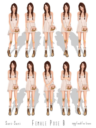 Sari-Sari - Female Pose B