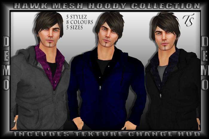 TS Mens Hawk Hoody -Colors