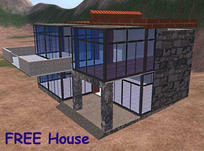 House Residential Dorka, FREE, only 29 prims