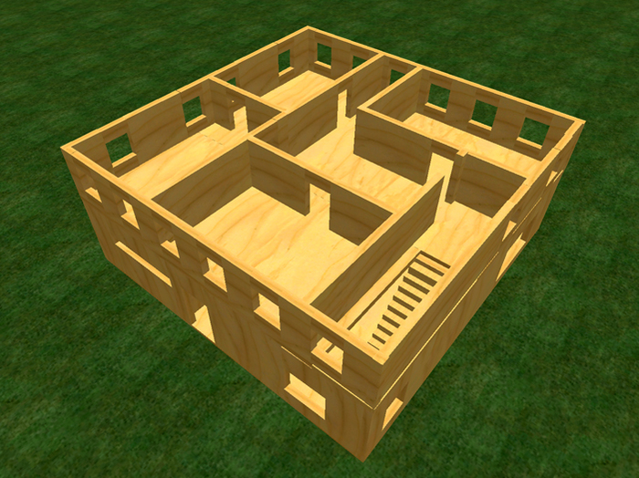 XMAS SALE 50% OFF FULL PERM 1927 2-Story Catalog House QUALIFIES FOR BUILDER COURSE will fit building platorm perfectly