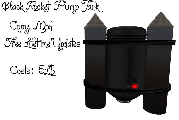 Rocket Jetpack Pump Tank