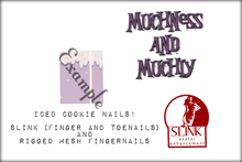 :M&M: Iced Cookie Nails! (SLINK and Rigged Mesh Nails)