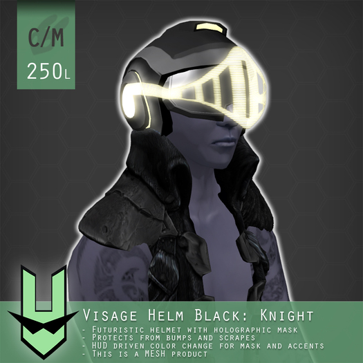 [Rab] Visage Black - Knight