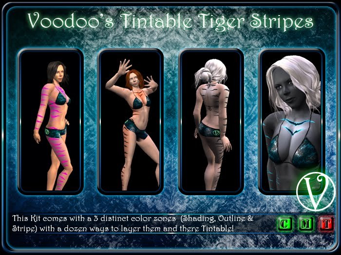 Tintable Tiger Stripes
