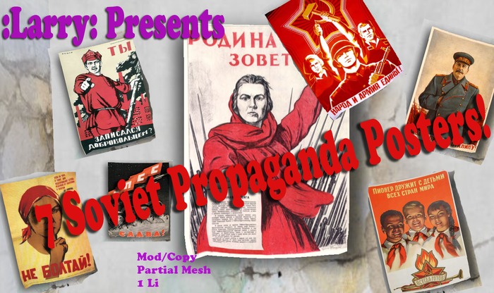 :Larry: Soviet Propaganda Posters