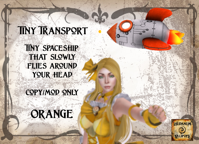 Tiny Transport Orange