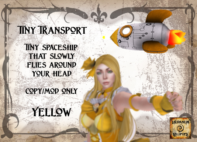 Tiny Transport Yellow
